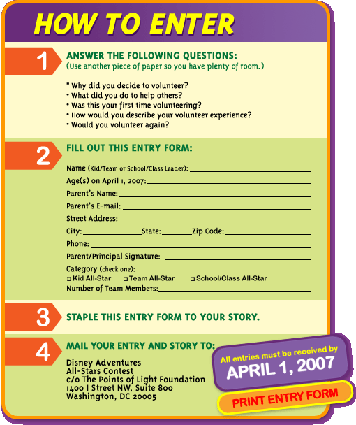 HOW TO ENTER