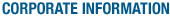 Corporate Information