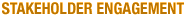 Stakeholder Engagement