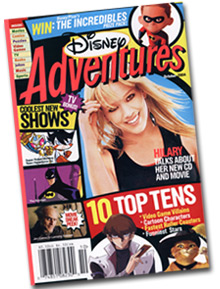 Disney Adventures Magazine