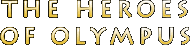 Heroes Of Olympus