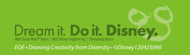 Dream it. Do it. Disney.