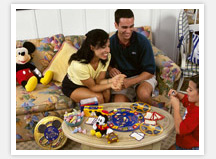 Family in Disney Vacation Club Resort Room