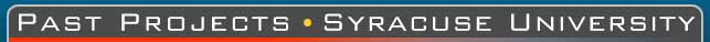 Past Projects | Syracuse University