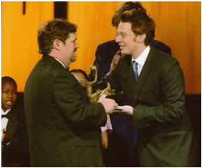 Jeffrey Thompson and Clay Aiken