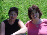 Mellie (Micky) Hamilton Cope and Sally Austin Hundley