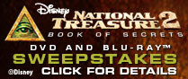 National Treasure 2 - Book of Secrets DVD and Blu-Ray Sweepstakes