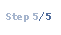 Step 4/5