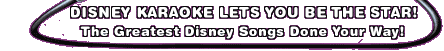 Disney Karaoke Lets You Be the Star!