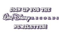 Sign up for the Walt Disney Records newsletter!