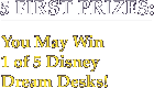 5 First Prizes