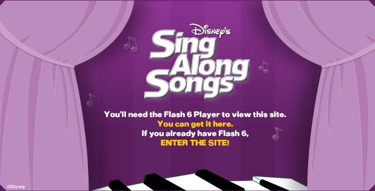 You need the Flash 6 Player