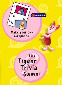 Make you own scrapbook! - The Tigger Trivia Game!