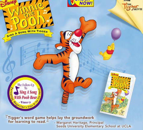 Winnie the Pooh - Sing A Song With Tigger