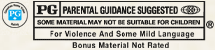 US and Canadian rating - PG