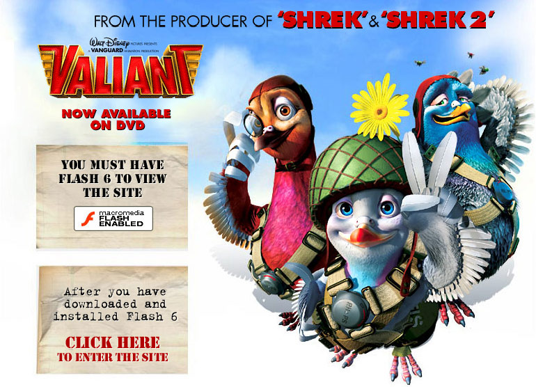 Valiant - The Official DVD Website