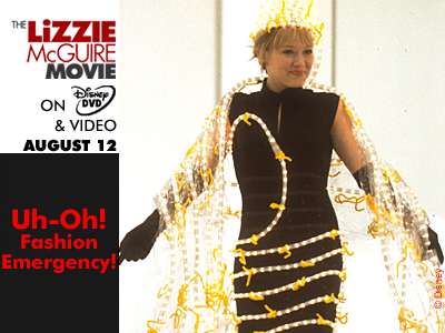 The Lizzie McGuire Movie on Disney DVD and Video August 12