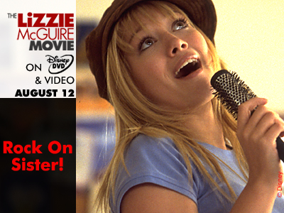 The Lizzie McGuire Movie on Disney DVD and Video August 12