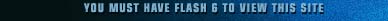 YOU MUST HAVE FLASH 6 TO VIEW THIS SITE