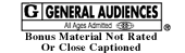 Rated G: General Audiences -- All Ages Admitted