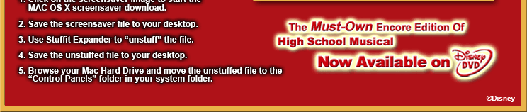 High School Musical: Screensaver