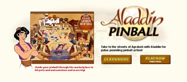 Aladdin Pinball