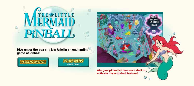 The Little Mermaid Pinball