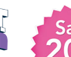 Save 20% on your entire purchase*