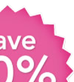 Save 20% on your entire purchase*