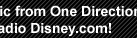 Hear the latest music from One Direction and more on Radio Disney.com!