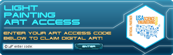 Enter your access code to claim digital art!