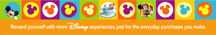 Reward yourself with more Disney experiences just for the everyday purchases you make.