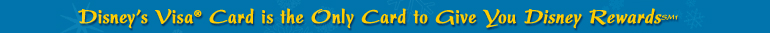 Disney's Visa Card is the Only Card to Give You Disney Rewards
