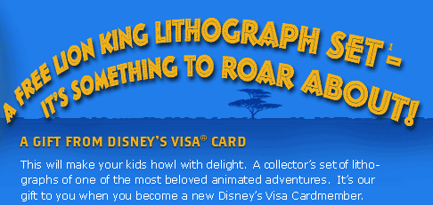 A Free Lion King Lithograph Set - It's Something to Roar About
